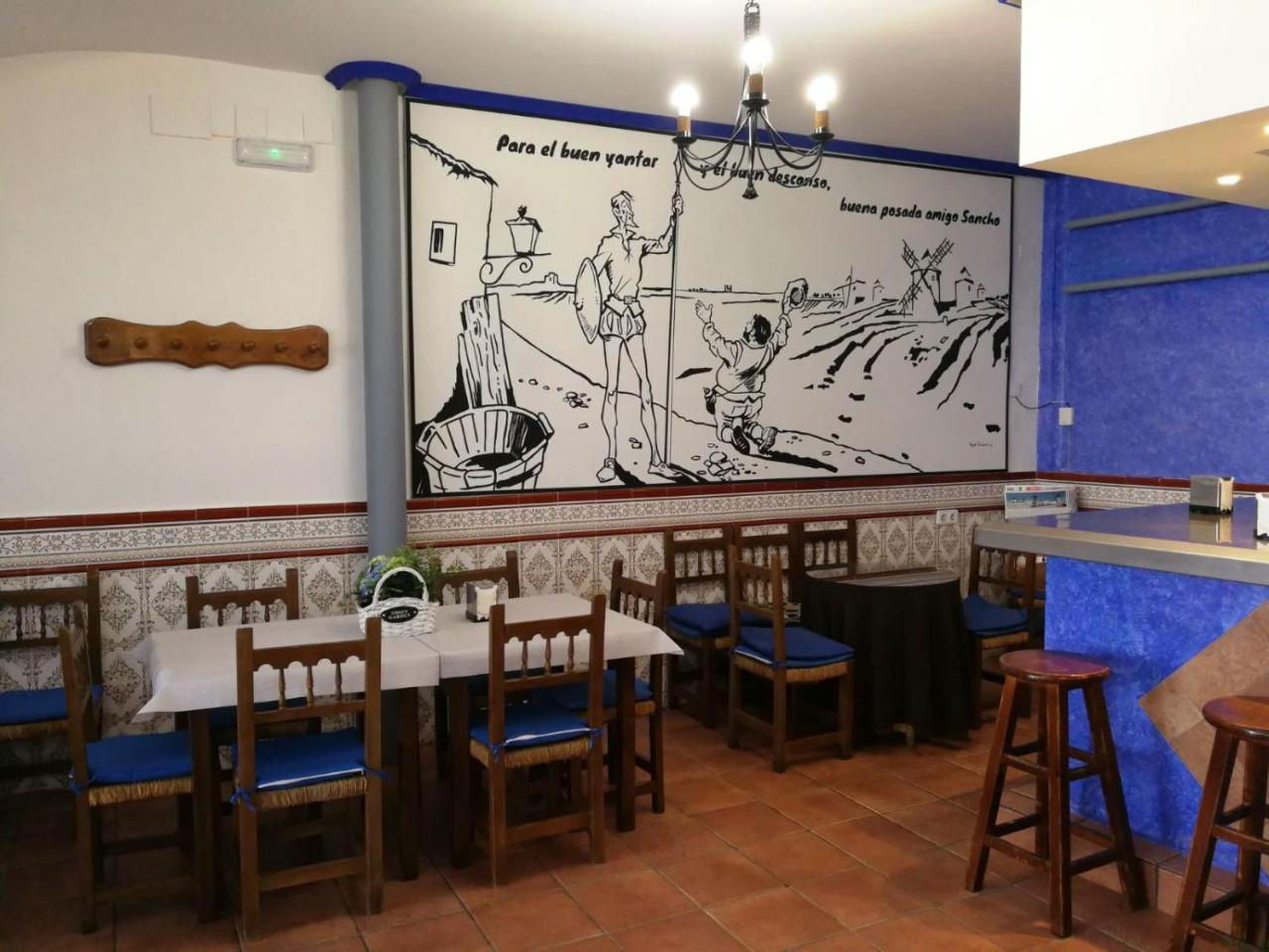 Hostal Restaurante Ego'S Campo De Criptana Eksteriør billede